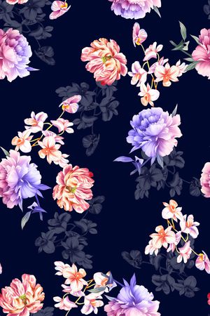 绿植树叶印花华亿平台图片