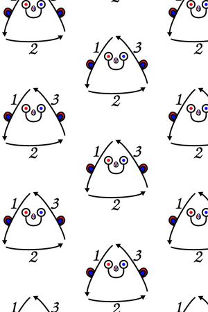 几何印花华亿平台图片