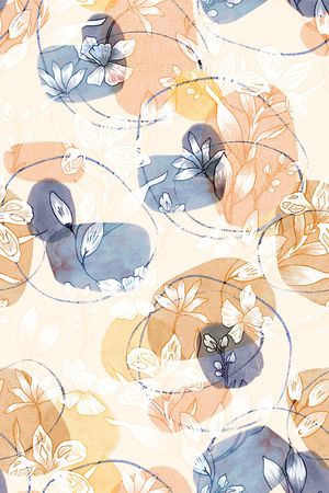 几何印花华亿平台图片