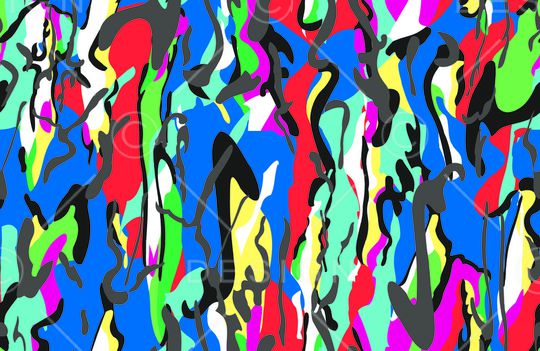 几何印花华亿平台图片