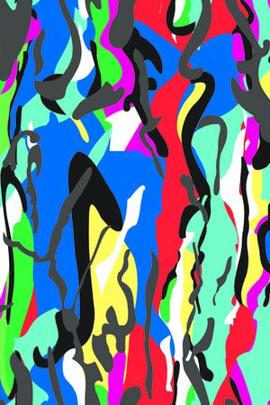 几何印花华亿平台图片