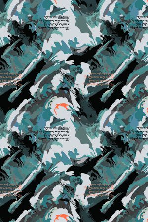 几何印花华亿平台图片