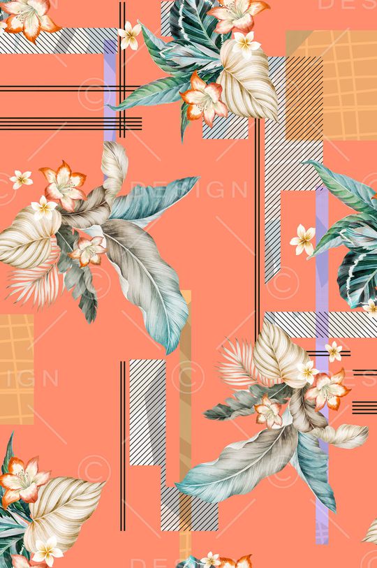 几何印花华亿平台图片