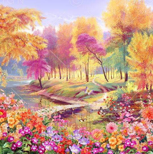 树林印花华亿平台图片