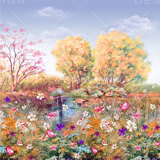 树林印花华亿平台图片