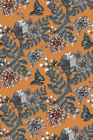 鸟印花华亿平台图片