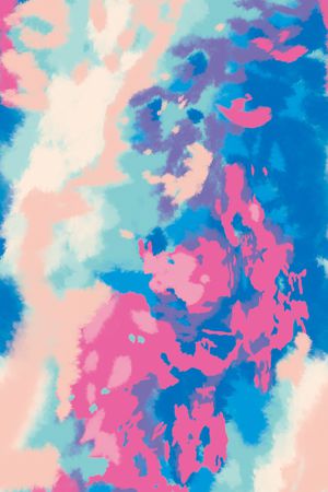 水墨风印花华亿平台图片