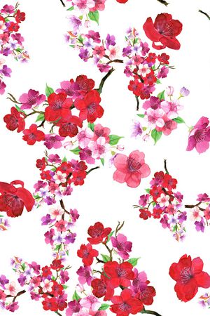 梅花印花华亿平台图片