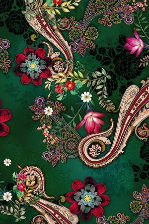 民族风印花华亿平台图片