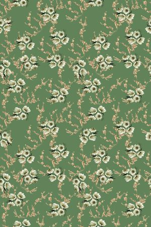 连衣裙印花华亿平台图片