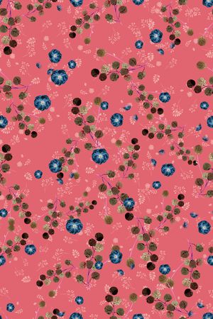 连衣裙印花华亿平台图片