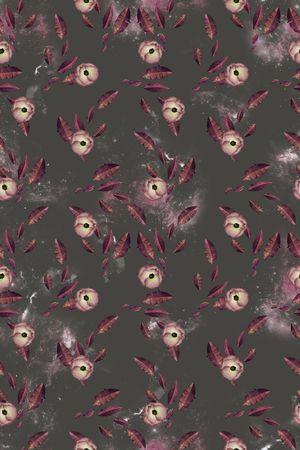 连衣裙印花华亿平台图片