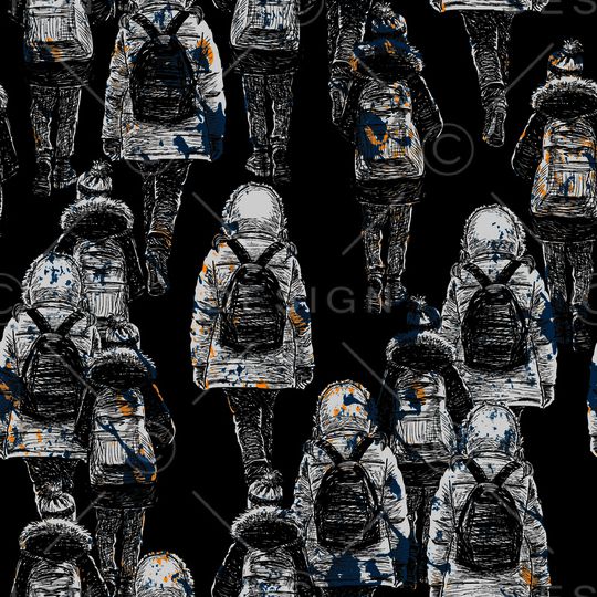 涂鸦印花华亿平台图片