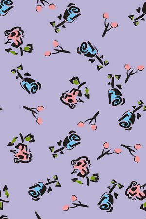 复古印花华亿平台图片