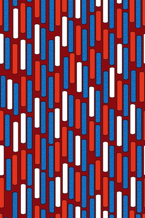 几何印花华亿平台图片