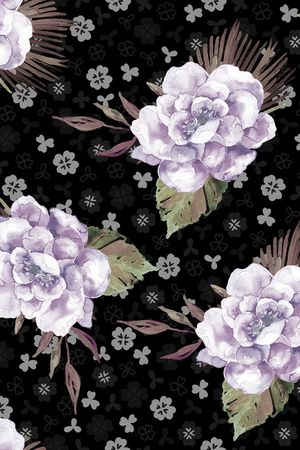 绿植树叶印花华亿平台图片