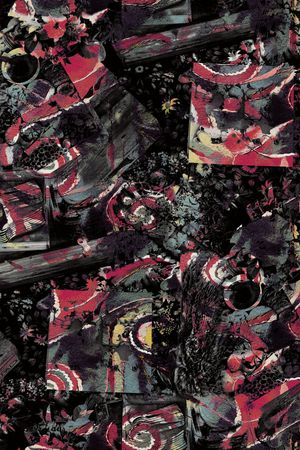 复古印花华亿平台图片