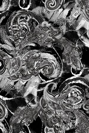 复古印花华亿平台图片