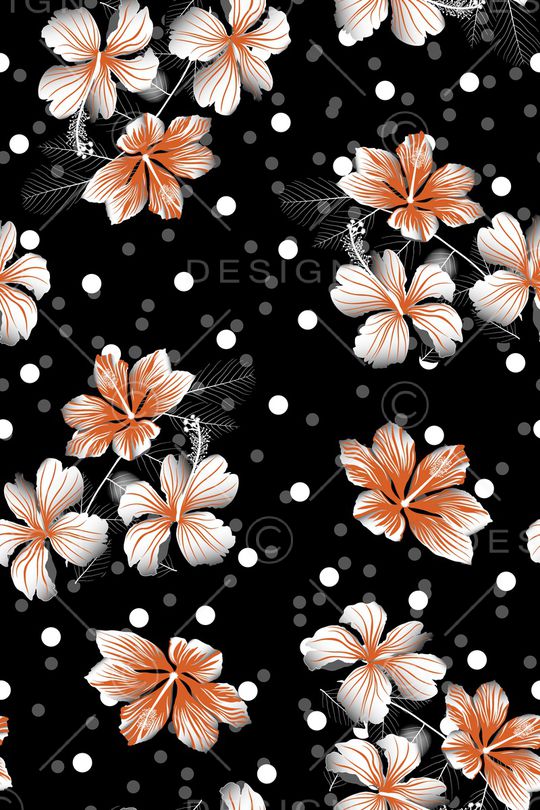 绿植树叶印花华亿平台图片