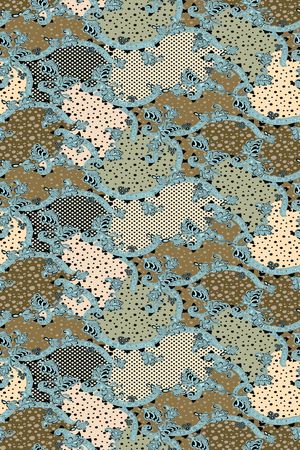 几何印花华亿平台图片