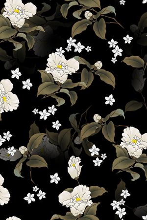 连衣裙印花华亿平台图片