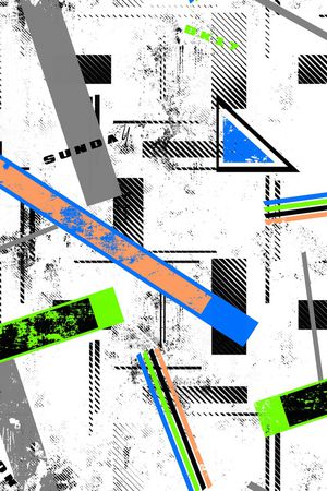 几何印花华亿平台图片