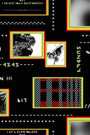 几何印花华亿平台图片