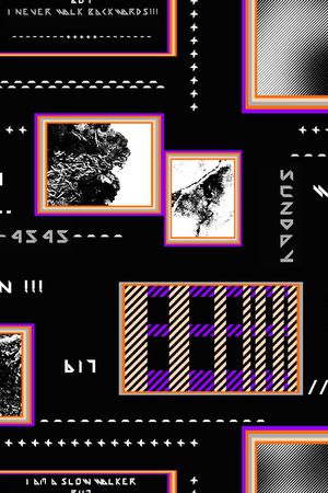 几何印花华亿平台图片