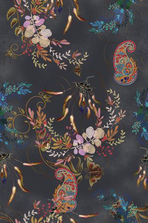 大牌风印花华亿平台图片