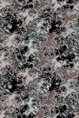 抽象男装印花华亿平台图片