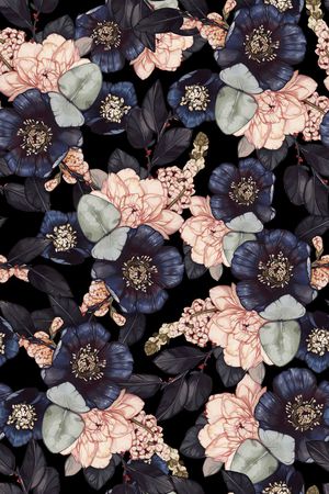 绿植树叶印花华亿平台图片