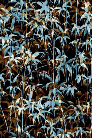 绿植树叶印花华亿平台图片