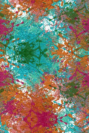 抽象男装印花华亿平台图片