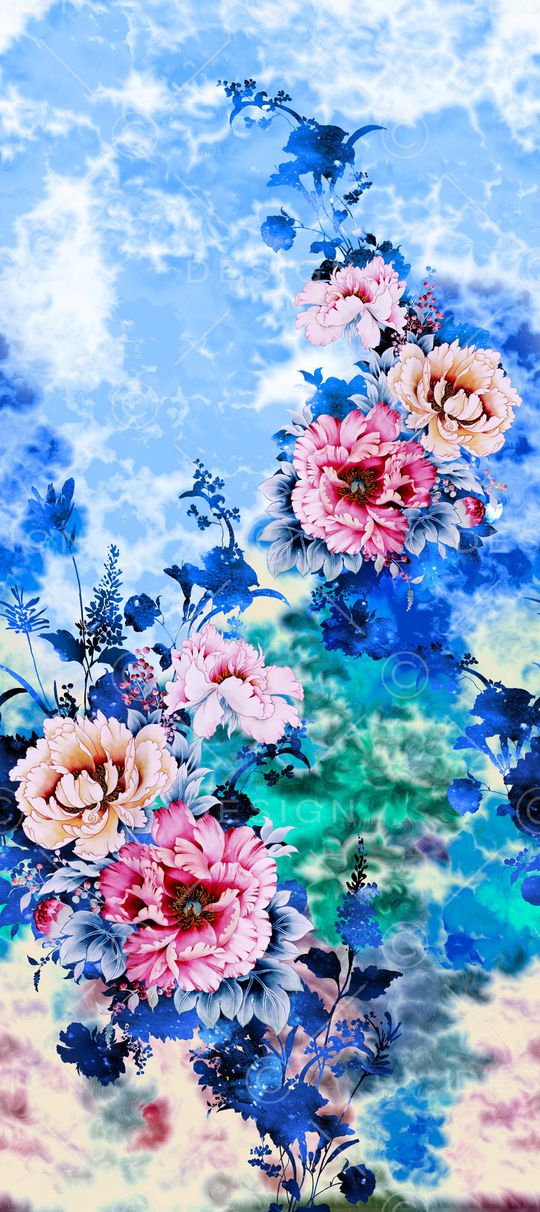 定位花印花华亿平台图片