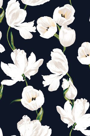 郁金香印花华亿平台图片