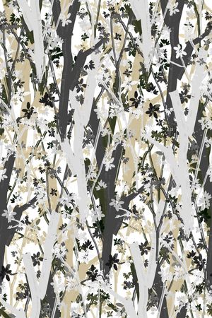 抽象男装印花华亿平台图片