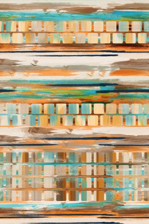 几何印花华亿平台图片