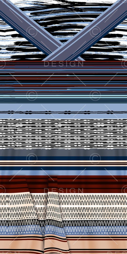 几何印花华亿平台图片