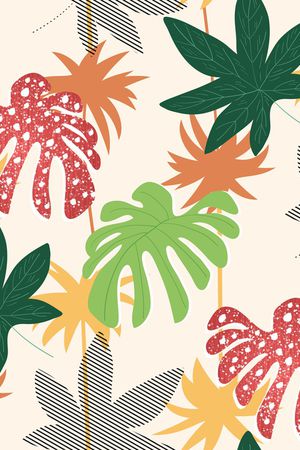 绿植树叶印花华亿平台图片