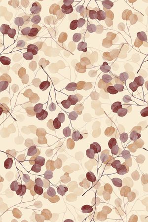 绿植树叶印花华亿平台图片