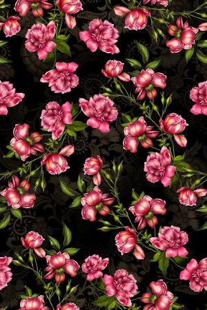 绿植树叶印花华亿平台图片