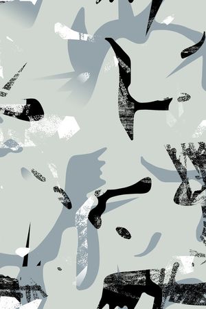 几何印花华亿平台图片