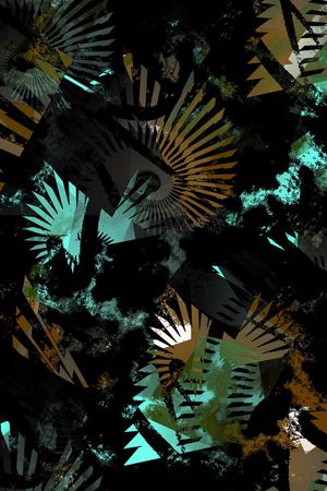 几何印花华亿平台图片