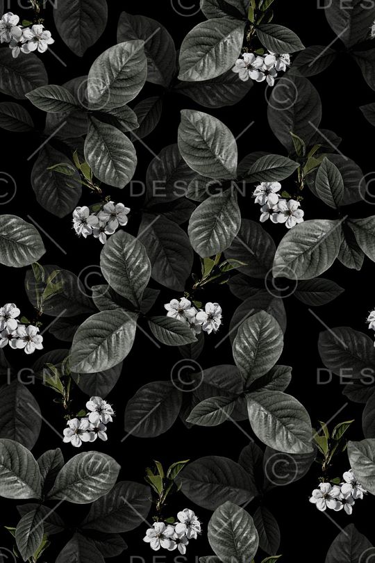 绿植树叶印花华亿平台图片