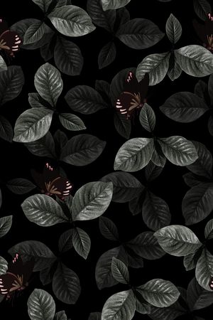 绿植树叶印花华亿平台图片