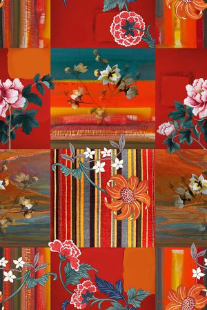 香云纱印花华亿平台图片