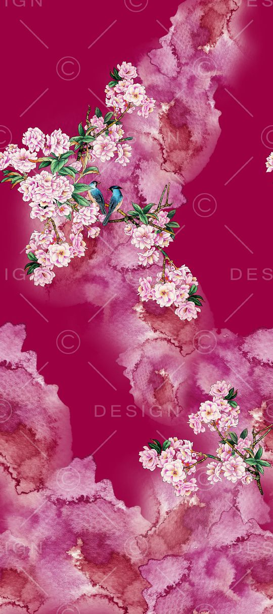 水彩印花华亿平台图片