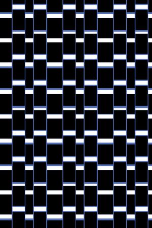 黑底花卉印花华亿平台图片