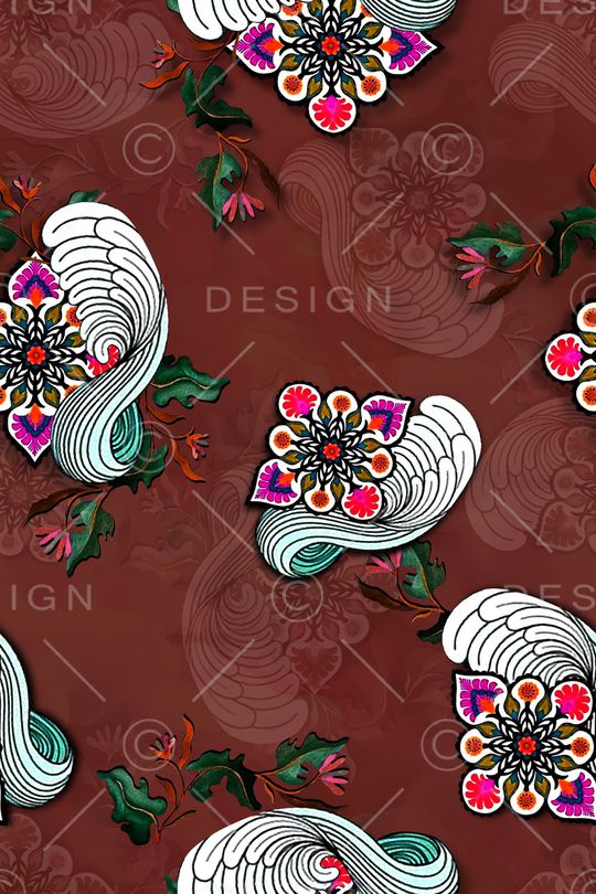 旗袍印花华亿平台图片