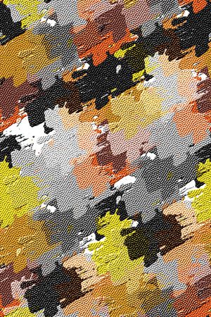 抽象男装印花华亿平台图片